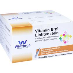 VITAMIN B12 1.000 myg Lichtenstein Ampullen VITAMIN B12 1.000 myg Lichtenstein Ampullen