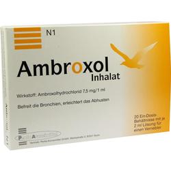 AMBROXOL Inhalat Lösung für einen Vernebler AMBROXOL Inhalat Lösung für einen Vernebler