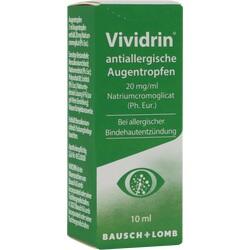 VIVIDRIN antiallergische Augentropfen