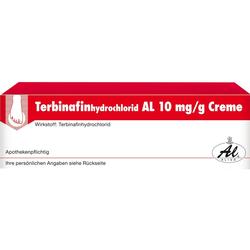 TERBINAFINHYDROCHLORID AL 10 mg/g Creme TERBINAFINHYDROCHLORID AL 10 mg/g Creme