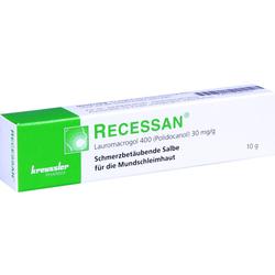 RECESSAN Salbe RECESSAN Salbe