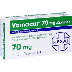VOMACUR 70 Suppositorien VOMACUR 70 Suppositorien