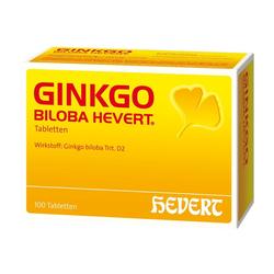 GINKGO BILOBA HEVERT Tabletten