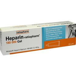 HEPARIN-RATIOPHARM 180.000 I.E. Gel