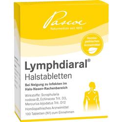 LYMPHDIARAL HALSTABLETTEN LYMPHDIARAL HALSTABLETTEN