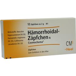 HÄMORRHOIDAL Zäpfchen N Cosmochema HÄMORRHOIDAL Zäpfchen N Cosmochema