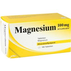 MAGNESIUM 100 mg Jenapharm Tabletten