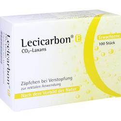 LECICARBON E CO2 Laxans Erwachsenensuppositorien LECICARBON E CO2 Laxans Erwachsenensuppositorien