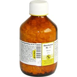 BIOCHEMIE 11 Silicea D 12 Tabletten BIOCHEMIE 11 Silicea D 12 Tabletten