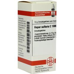 HEPAR SULFURIS C 1000 Globuli HEPAR SULFURIS C 1000 Globuli