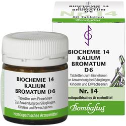 BIOCHEMIE 14 Kalium bromatum D 6 Tabletten BIOCHEMIE 14 Kalium bromatum D 6 Tabletten