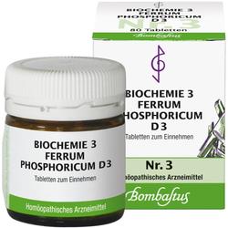 BIOCHEMIE 3 Ferrum phosphoricum D 3 Tabletten BIOCHEMIE 3 Ferrum phosphoricum D 3 Tabletten