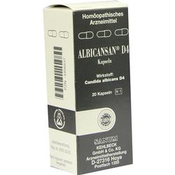 ALBICANSAN D 4 Kapseln ALBICANSAN D 4 Kapseln