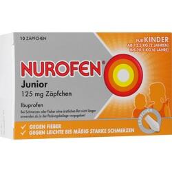 NUROFEN Junior 125 mg Zäpfchen NUROFEN Junior 125 mg Zäpfchen