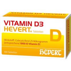 VITAMIN D3 HEVERT Tabletten VITAMIN D3 HEVERT Tabletten