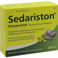 SEDARISTON Konzentrat Hartkapseln SEDARISTON Konzentrat Hartkapseln