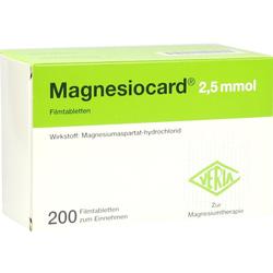 MAGNESIOCARD 2,5 mmol Filmtabletten MAGNESIOCARD 2,5 mmol Filmtabletten