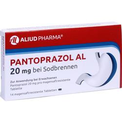 PANTOPRAZOL AL 20 mg bei Sodbr.magensaftres.Tabl. PANTOPRAZOL AL 20 mg bei Sodbr.magensaftres.Tabl.