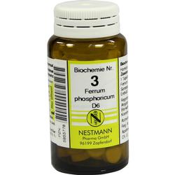 BIOCHEMIE 3 Ferrum phosphoricum D 6 Tabletten BIOCHEMIE 3 Ferrum phosphoricum D 6 Tabletten