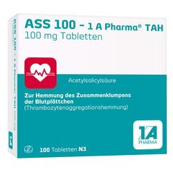 ASS 100-1A Pharma TAH Tabletten