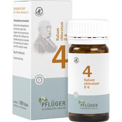 BIOCHEMIE Pflüger 4 Kalium chloratum D 6 Tabletten BIOCHEMIE Pflüger 4 Kalium chloratum D 6 Tabletten