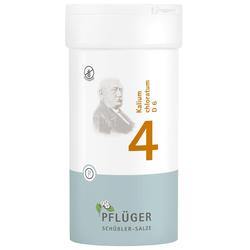 BIOCHEMIE Pflüger 4 Kalium chloratum D 6 Tabletten BIOCHEMIE Pflüger 4 Kalium chloratum D 6 Tabletten