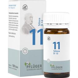 BIOCHEMIE Pflüger 11 Silicea D 12 Tabletten