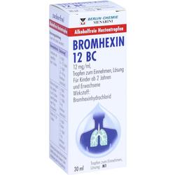 BROMHEXIN 12 BC Tropfen zum Einnehmen