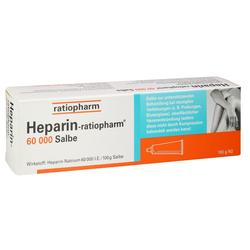 HEPARIN-RATIOPHARM 60.000 Salbe