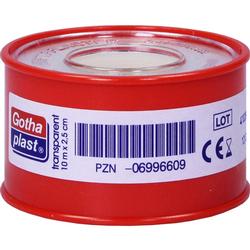 GOTHA FLEX Heftpfl.transp.2,5 cmx10 m GOTHA FLEX Heftpfl.transp.2,5 cmx10 m