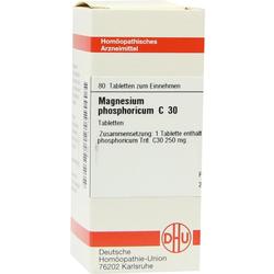 MAGNESIUM PHOSPHORICUM C 30 Tabletten MAGNESIUM PHOSPHORICUM C 30 Tabletten