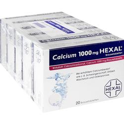 CALCIUM 1000 HEXAL Brausetabletten