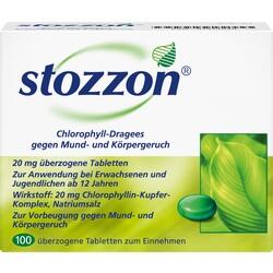 STOZZON Chlorophyll überzogene Tabletten