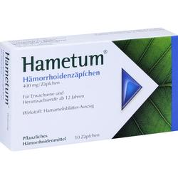 HAMETUM Hämorrhoiden Zäpfchen HAMETUM Hämorrhoiden Zäpfchen