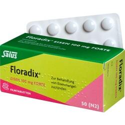 FLORADIX Eisen 100 mg forte Filmtabletten FLORADIX Eisen 100 mg forte Filmtabletten