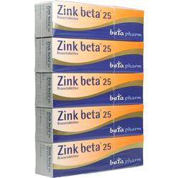 ZINK BETA 25 Brausetabletten