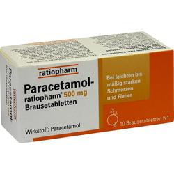 PARACETAMOL-ratiopharm 500 mg Brausetabletten PARACETAMOL-ratiopharm 500 mg Brausetabletten