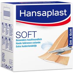 HANSAPLAST Soft Pflaster 6 cmx5 m Rolle HANSAPLAST Soft Pflaster 6 cmx5 m Rolle