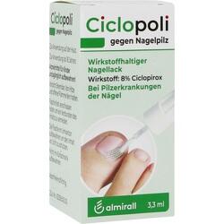 CICLOPOLI gegen Nagelpilz wirkstoffhalt.Nagellack