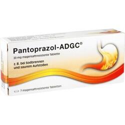 PANTOPRAZOL ADGC 20 mg magensaftres.Tabletten PANTOPRAZOL ADGC 20 mg magensaftres.Tabletten