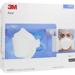 ATEMSCHUTZMASKE 3M 1862+ ohne Ventil Aura FFP2 ATEMSCHUTZMASKE 3M 1862+ ohne Ventil Aura FFP2