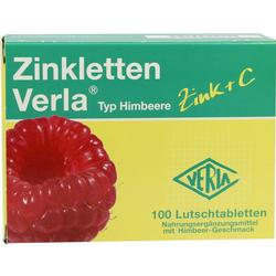 ZINKLETTEN Verla Himbeere Lutschtabletten ZINKLETTEN Verla Himbeere Lutschtabletten
