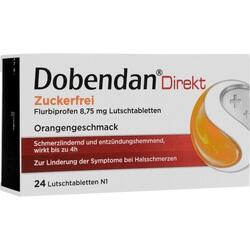 DOBENDAN Direkt zuckerfrei Flurbiprofen 8,75mg Lut