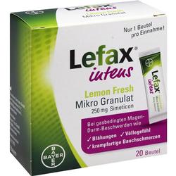 LEFAX intens Lemon Fresh Mikro Granul.250 mg Sim. LEFAX intens Lemon Fresh Mikro Granul.250 mg Sim.