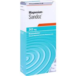 MAGNESIUM SANDOZ 243 mg Brausetabletten MAGNESIUM SANDOZ 243 mg Brausetabletten