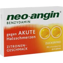 NEO-ANGIN Benzydamin akute Halsschmerzen Zitrone