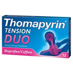 THOMAPYRIN TENSION DUO 400 mg/100 mg Filmtabletten THOMAPYRIN TENSION DUO 400 mg/100 mg Filmtabletten