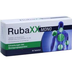 RUBAXX Mono Tabletten RUBAXX Mono Tabletten