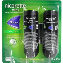 NICORETTE Mint Spray 1 mg/Sprühstoß NICORETTE Mint Spray 1 mg/Sprühstoß
