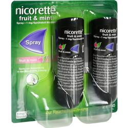 NICORETTE Fruit & Mint Spray 1 mg/Sprühstoß NICORETTE Fruit & Mint Spray 1 mg/Sprühstoß